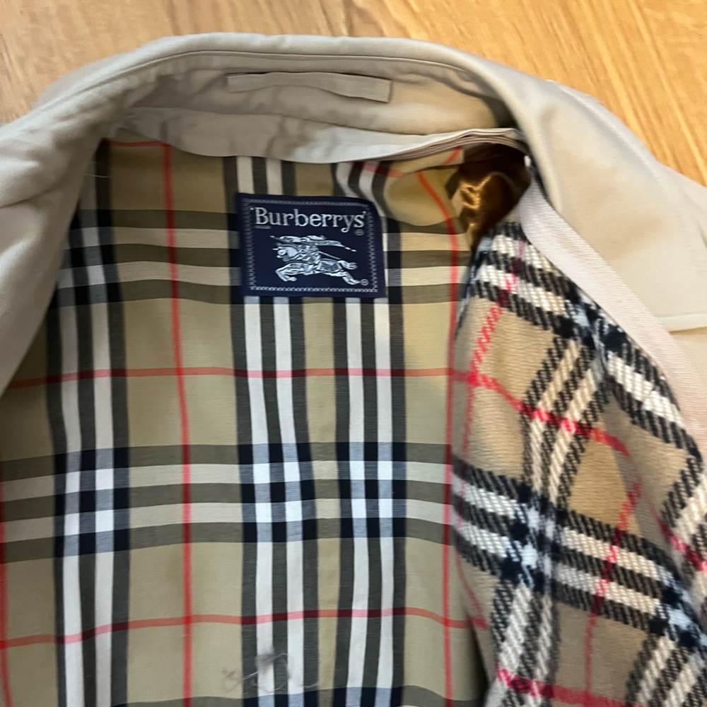 Vintage Burberry Removable Wool Lined Trench Coat - Picture 9 of 16